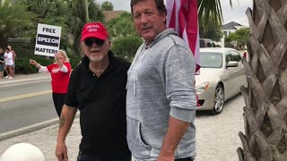 Florida Man Wins $42K Lawsuit Over Pro-Trump Banner Fines