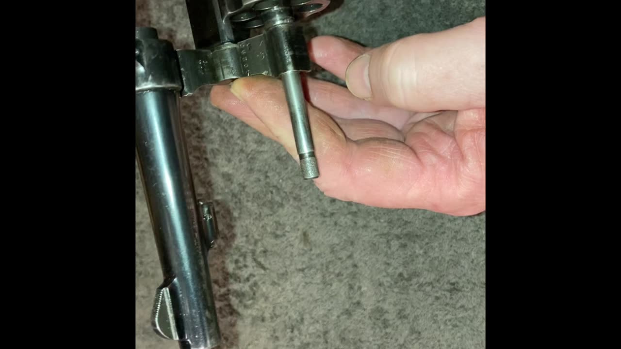 S&W Revolver Bent Yoke/Crane Repair.