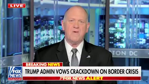 🔥 Incoming Border Czar Tom Homan: The Trump administration is going to END Catch and Release.