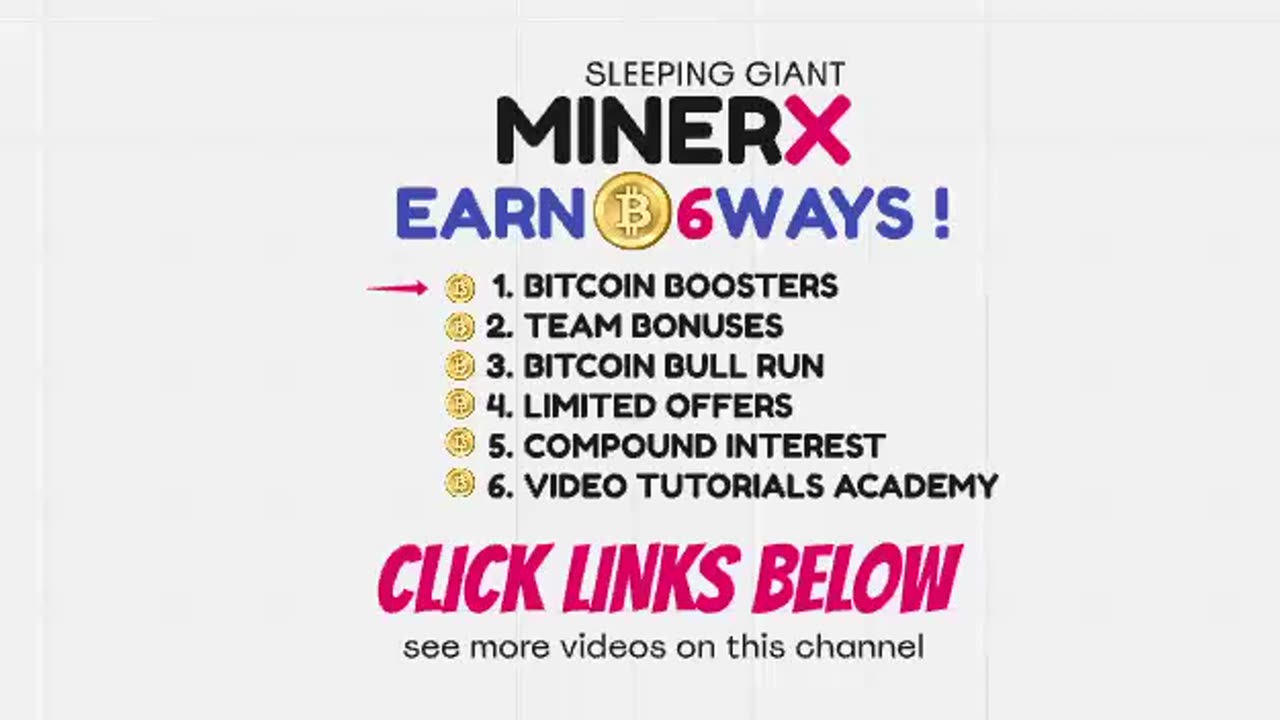 MINERX MINER X - NIETS BETERS TE VINDEN - AI MINING VAN ECHTE BITCOIN - TOP TEAM ROB BUSER