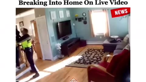 HOME OWNERS CATCH ROBBERS BREAKING UP INTO HOME ON LIFE VIDEO