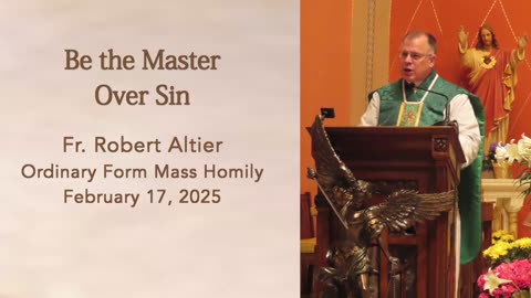 Be the Master Over Sin