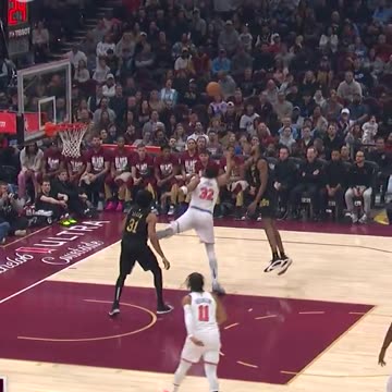 Cleveland Cavaliers - Nothing's safe when @evanmobley's around. 🤧