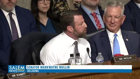 ‘Senators Show Up Drunk’ Mullin Calls Out Hypocrisy During Hegseth Hearing