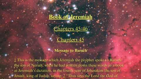 Christian Meme Video: Jeremiah Chapters 45 & 46 (01/05/2025)