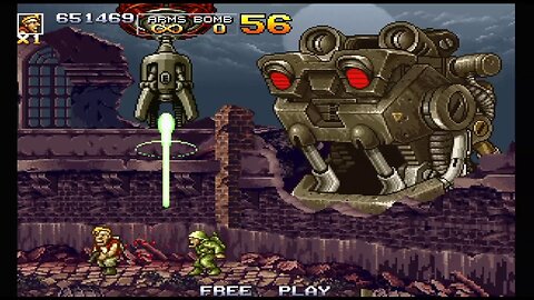 Metal Slug 4 Hack Gameplay with fail-Android Mame4droid