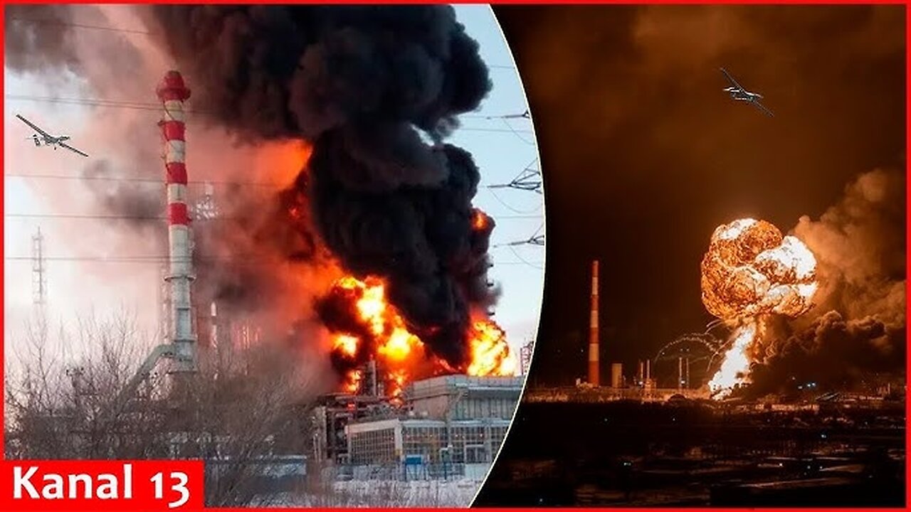 Massive drone attacks on oil bases in Russia: Gasoline prices hit record high in the country