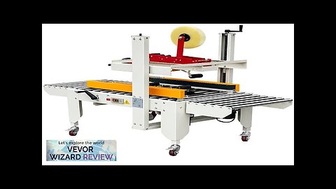 VEVOR Box Sealing Machine 180W Case Sealer Carton Sealer 0-18 m/min in Review