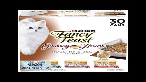 Purina Fancy Feast Gravy Lovers Poultry and Beef Gourmet Wet Cat Food Review