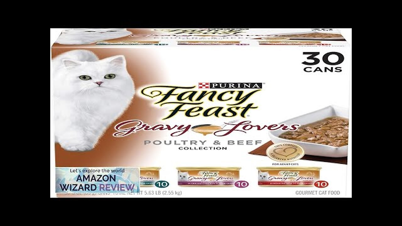 Purina Fancy Feast Gravy Lovers Poultry and Beef Gourmet Wet Cat Food Review