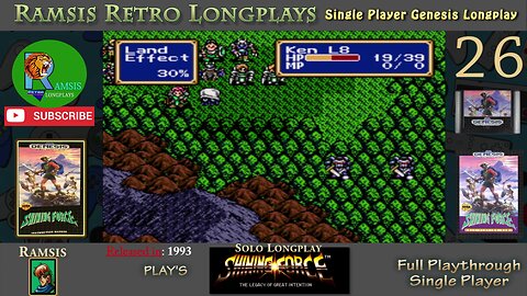 Shining Force | 1993 | GEN | Episode 26 | Full Playthrough and Let's Play | Chapter 7 | #26