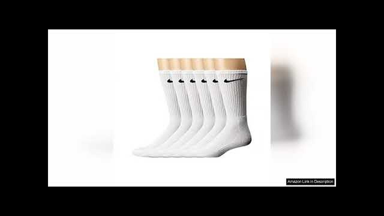 Nike Performance Cushion Crew Socks with Band (6 Pairs) Review