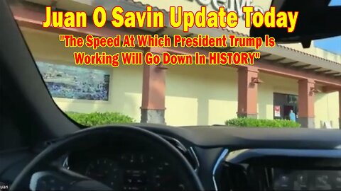 Juan O Savin Update Feb 8: "The Speed At Which President Trump Is Working Will Go Down In HISTORY"