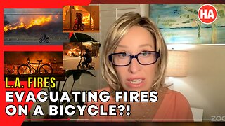 EVACUATING FIRES ON A BICYCLE?!?