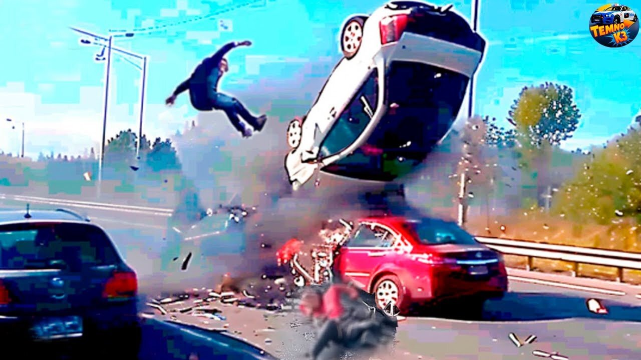 Most TERRIFYING High Speed ​​Police Chases Caught on Dash Cam, Why You Shouldn't Run From The Police