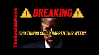 "CHILLING" 🚨 TRUMP: Something MAJOR Could Happen This WEEK