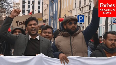 Protestors Flood The Streets In Lisbon To Demand Protections For Migrants In Portugal