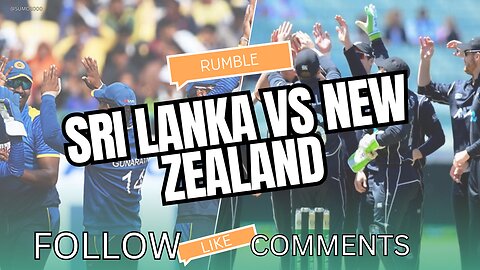 Sri lanka vs new zealand: This Was Unexpected!!