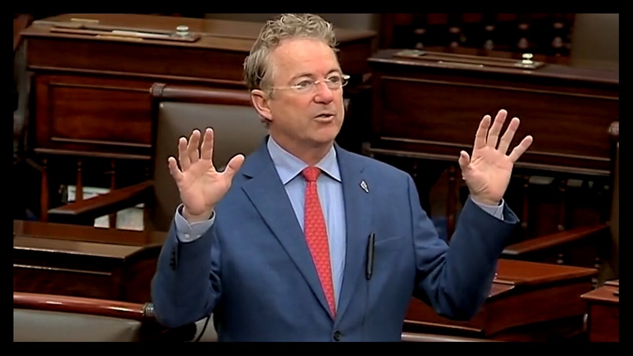 Rand On Fire: Rand Paul Goes OFF On Government Spending