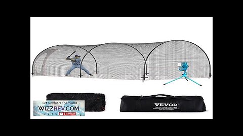 VEVOR Baseball Batting Cage Softball and Baseball Batting Cage Net and Frame Review