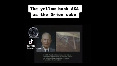 The Yellow Book aka as the Orion's Cube - Eisenhower THE GRENADA TREATY - MJ12