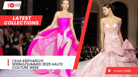 Celia Kritharioti Spring/Summer 2025 Haute Couture week