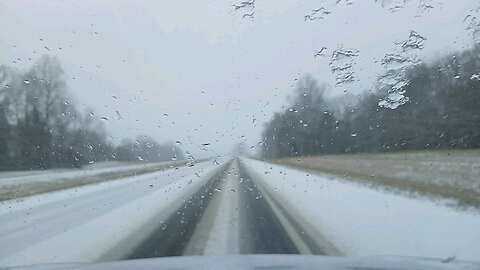 Tennessee Winter Storm - Rock Island to McMinnville then towards Smithville and Back