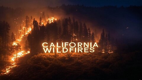 Compilation Of California Wildfires