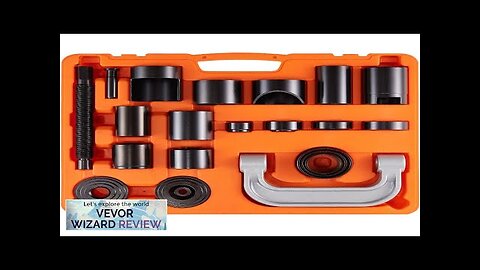 VEVOR Ball Joint Press Kit C-press Ball Joint Tools 21 pcs Automotive Review