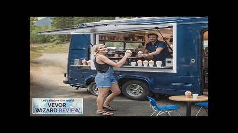 VEVOR Concession Window 60"x36" Aluminum Alloy Food Truck Service Window with Awning Review