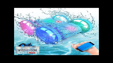 Amphibious Remote Control Car Boat Toy For 6-12 Year Old Boys Hand Review