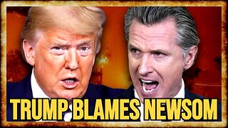 Trump LASHES OUT at Gavin Newsom Over DISASTROUS LA Fires