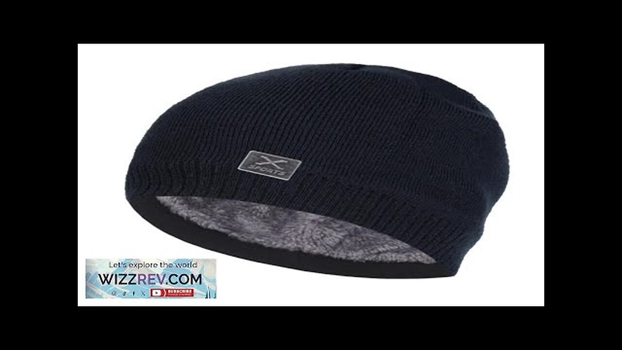 Skullies Beanies Men Knitted Hat Winter Hats For Men Women Beanie Hat Review