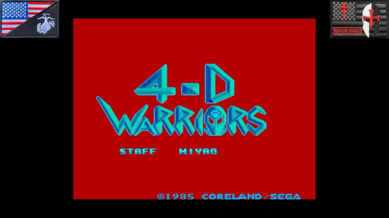 Hardcore Arcade Theater: "4D・ウォリアーズ" (Arcade - 1985) [JP Only]