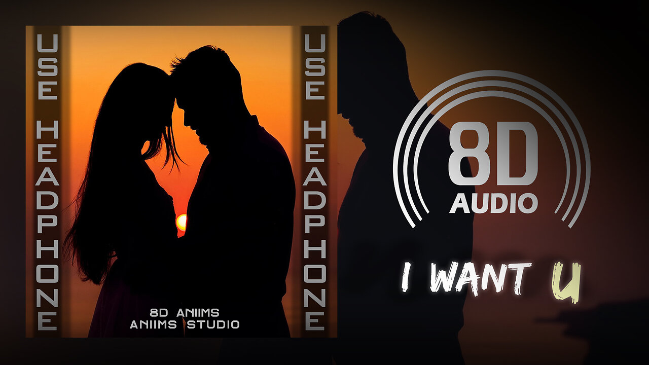 Rameses B - i want u (8D AUDIO) 🎧