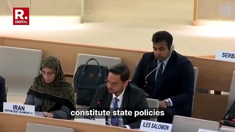 Pakistan A Failed, Unstable State Surviving On International Handouts_ India Rips Apart Pak At UNHRC