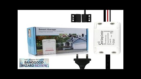 MoesHouse WiFi Smart Switch Garage Door Controller Opener Smart Life/Tuya APP Remote Review