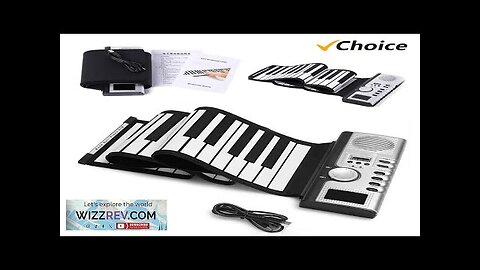 61 Keys Roll Up Piano Keyboard Portable Soft Silicone Electronic Piano Review