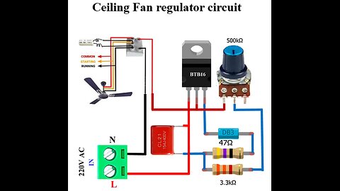 Ceiling fan regulator