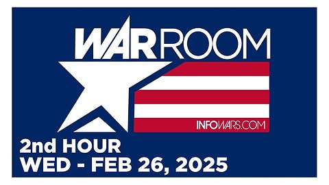 WAR ROOM [2 of 3] Wednesday 2/26/25 • GARRET O'BOYLE - FBI WHISTLE-BLOWER - EVIDENCE DESTROYED