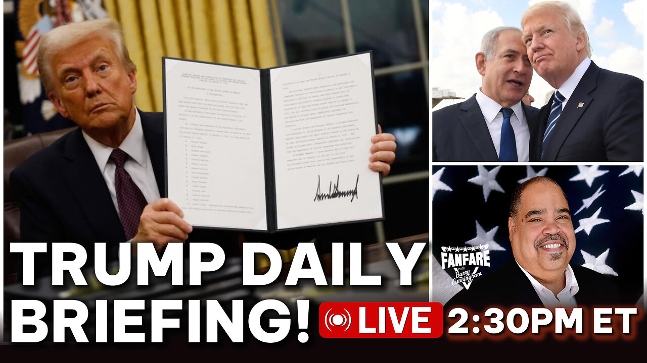 TRUMP DAILY BRIEFING: USAID EXPOSED | MORE EXECUTIVE ORDERS | TRUMP & NETANYAHU PRESSER