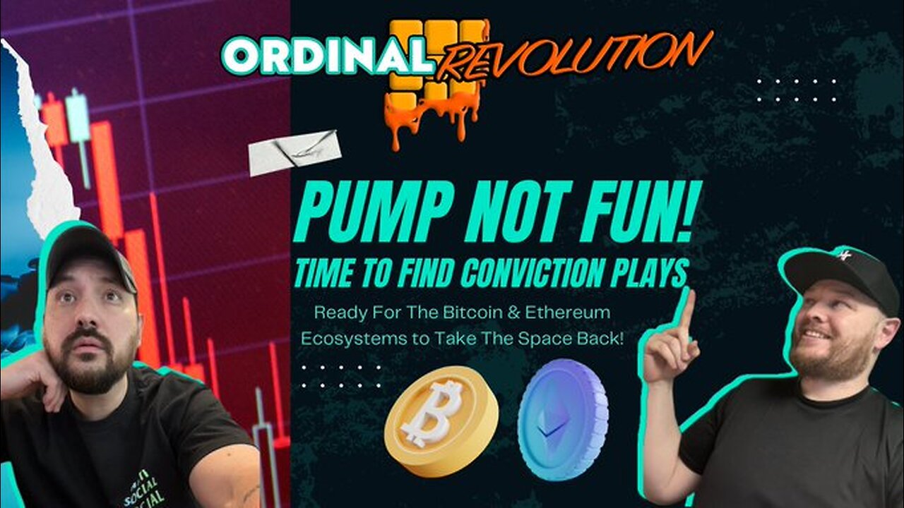 PUMP NOT FUN! Time To Find Conviction Plays (Crypto Utility Reclaiming the Space!)