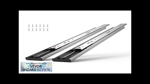 VEVOR 6 Pairs of 22 Inch Drawer Slides Side Mount Rails Heavy Review