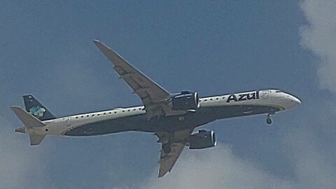 Embraer 195 E2 PS-AEL coming from Recife to Fortaleza
