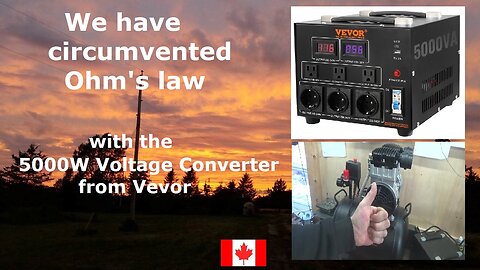 110V/220V 5000W Voltage Converter – Ultimate Power Solution for Heavy-Duty Appliances