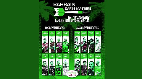 2025 Bahrain Darts Masters Littler v Ilagan