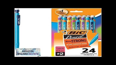 BIC Xtra-Strong Thick Lead Mechanical Pencil With Colorful Barrel Thick Point (0.9mm) Review