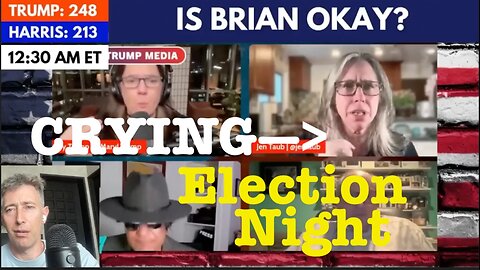 Mary Trump and TDS Inc CRY on Election Night Meltdown