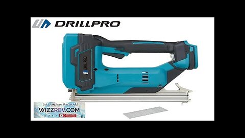 Drillpro Brushless F30 18V Electric Nail Gun Compatible with Mak Battery High Review