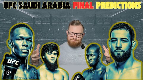 Israel Adesanya vs Nassourdine Imavov | UFC Saudi Arabia Predictions, Analysis and Betting Odds